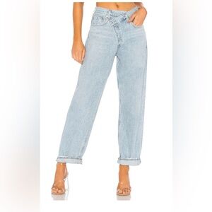 AGOLDE CRISS CROSS JEANS A097-983 LIGHT WASH JEANS SIZE 28